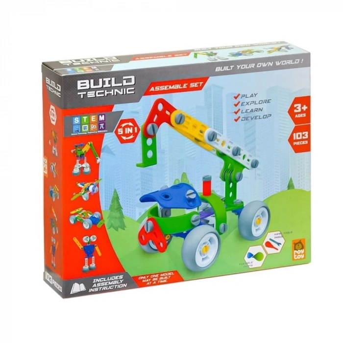 ASYA 4100501-1 KT. 2 ASS.YAP-BOZ ARAÇLAR