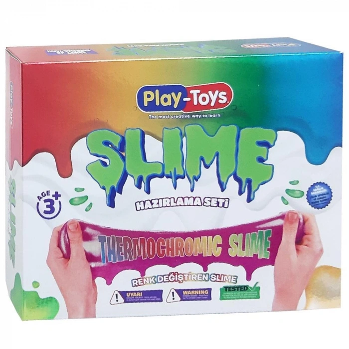 ASYA 4263 PLAYTOYS DIY SLIME SET TERMOCHROMIC (24)