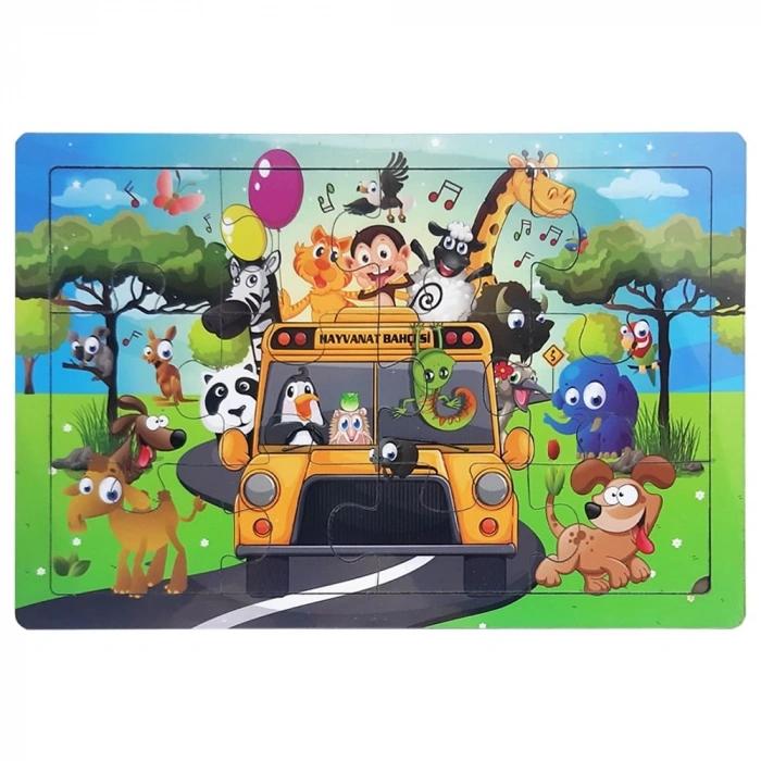 ASYA AHS002/6 AHŞAP PUZZLE