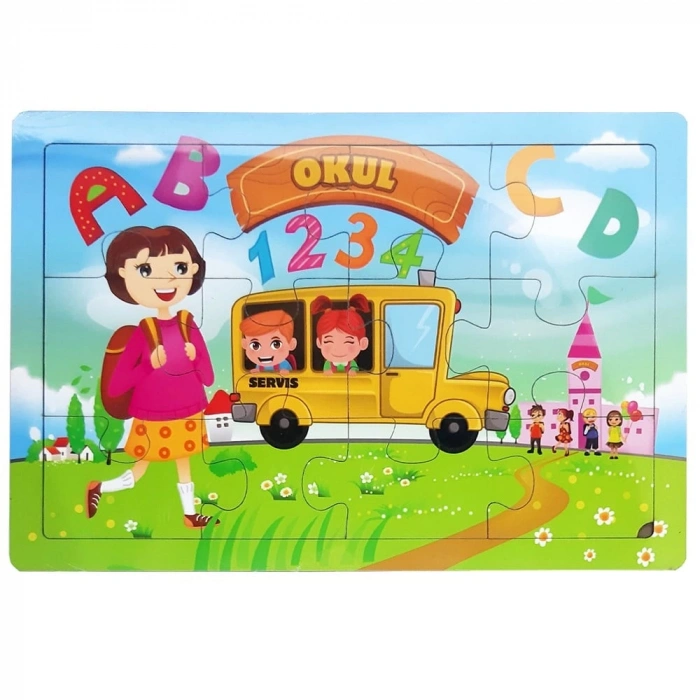 ASYA AHS002/6 AHŞAP PUZZLE