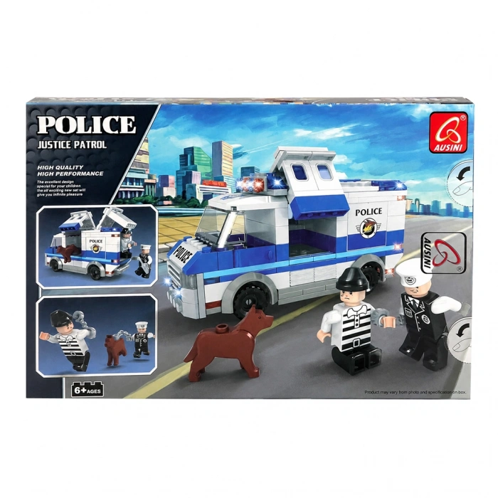 ASYA BIG23502 AUSINI POLİS SETİ 217 PARÇA