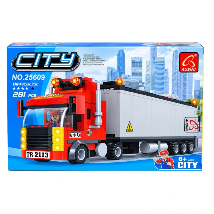 ASYA BIG25609 AUSINI CITY SETİ 281 PARÇA