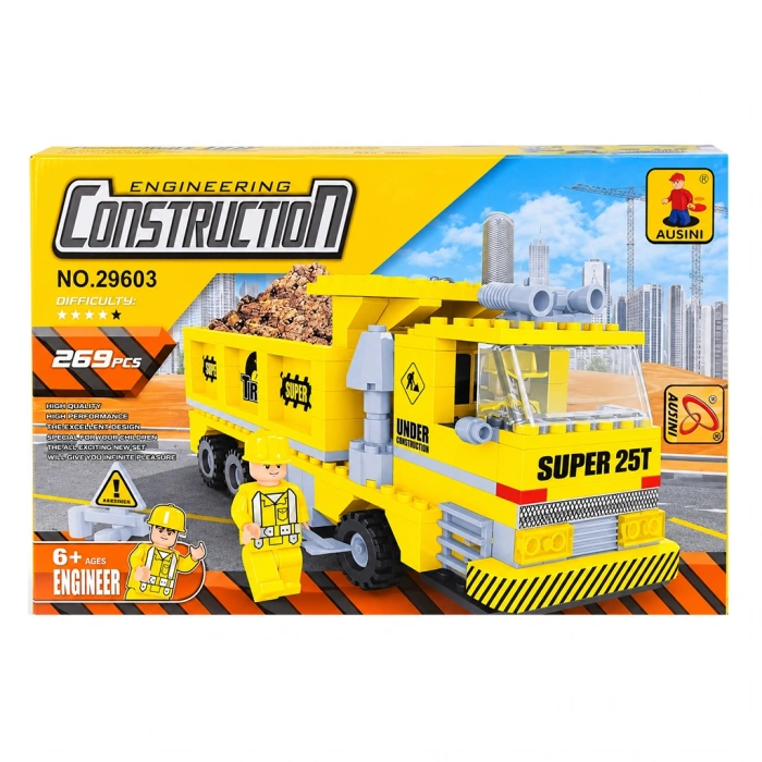 ASYA BIG29603 AUSINI İNŞAAT SETİ 269 PARÇA