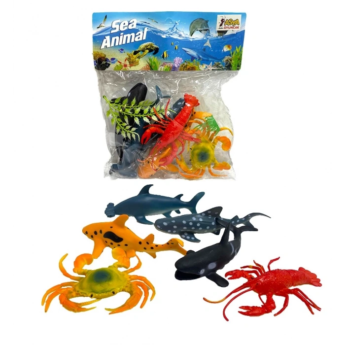 ASYA C5861-121-9 PVC DENİZ HAYVANLARI (120)