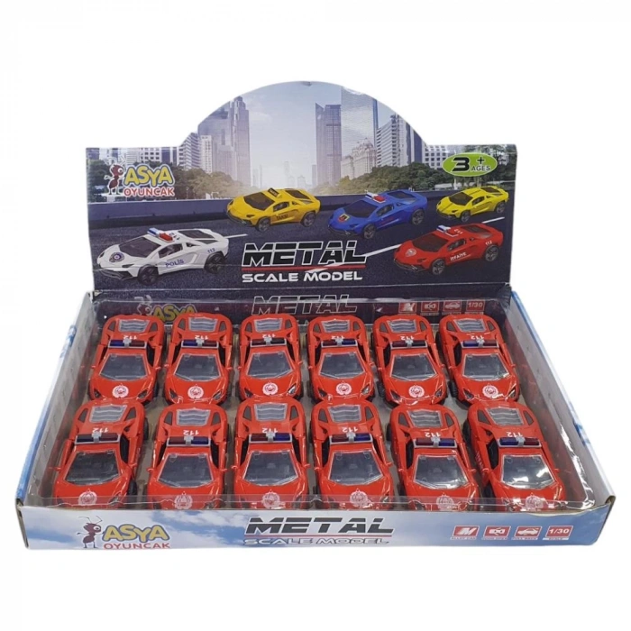 ASYA ILK-003 KT. DİSPLAY METAL 1/30 İTAİYE (120)