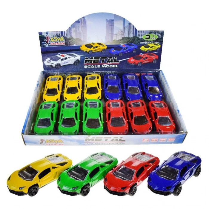 ASYA ILK-005 KT. DISPLAY METAL 1/30 SPOR (120)