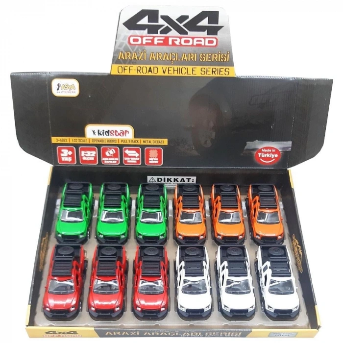 ASYA KID.00062 OFF-ROAD ÇEK BIRAK METAL ARABA (144)