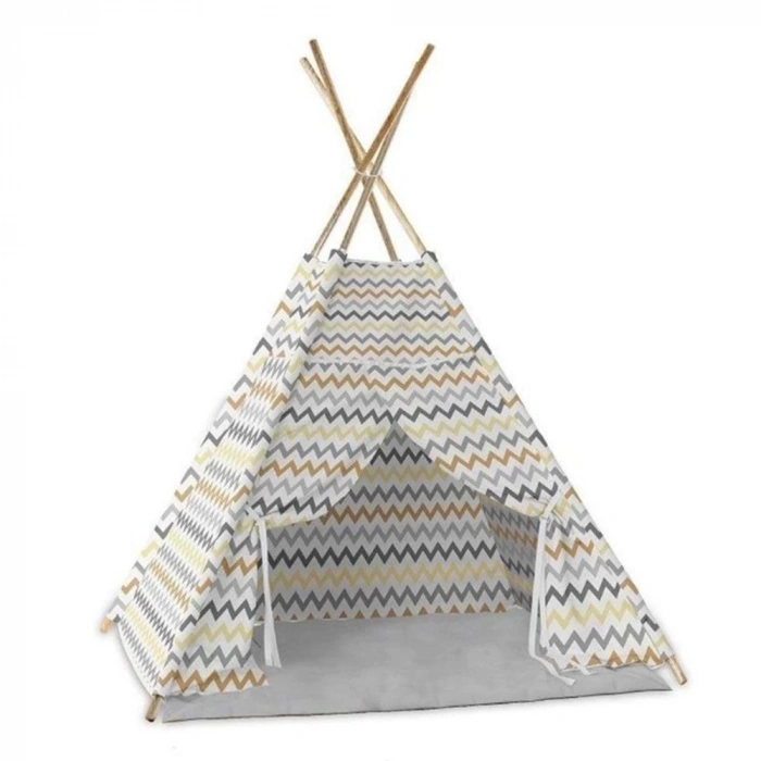ASYA MOL-077 AHŞAP ZİGZAG OYUN ÇADIRI