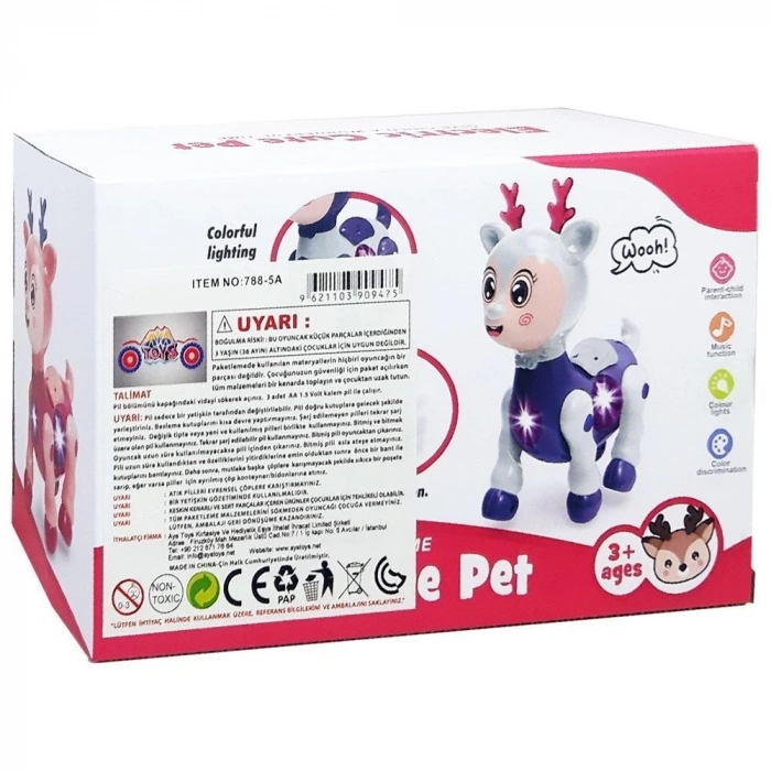 AYA TOYS 788-5A B/O DEER W/MUSİC,LİGHT