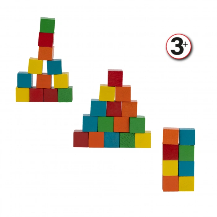 BEE SMART BS5700 RENKLİ AHŞAP KÜPLER (24:)