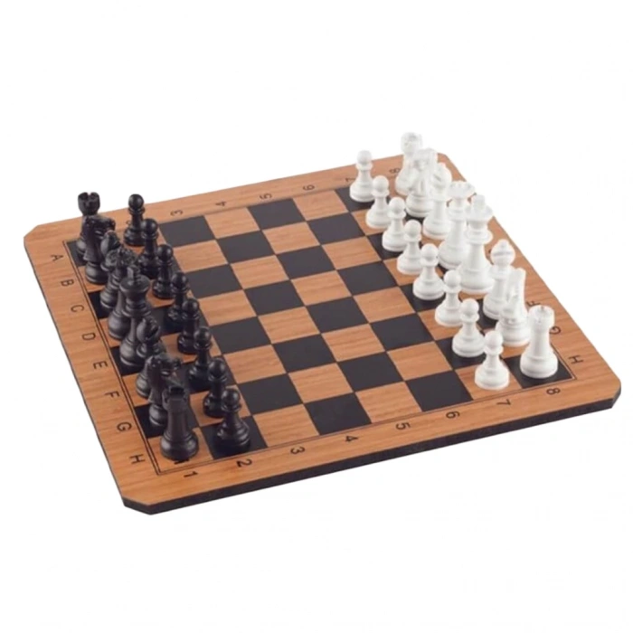 BEREN BRN-0319 KUTULU AHŞAP SATRANÇ OYUNU