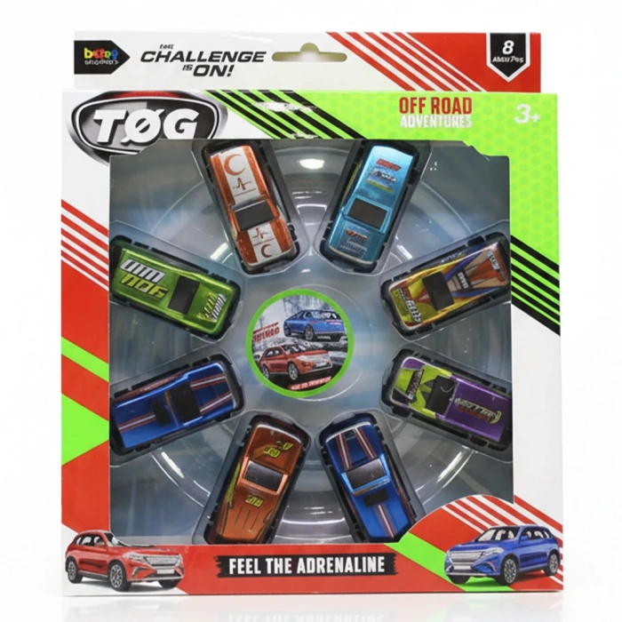 BEREN BRN-2426 METAL ARABALI 8 Lİ TOG (96)