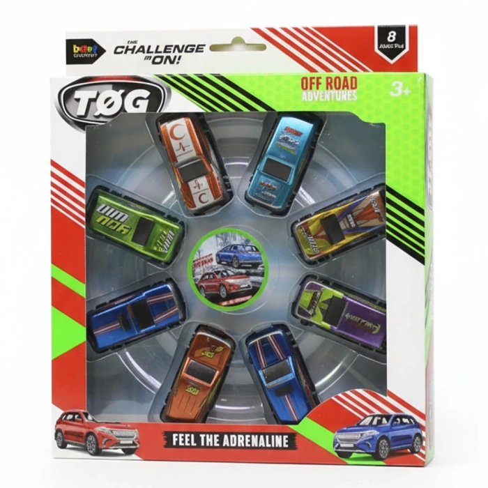 BEREN BRN-2426 METAL ARABALI 8 Lİ TOG (96)