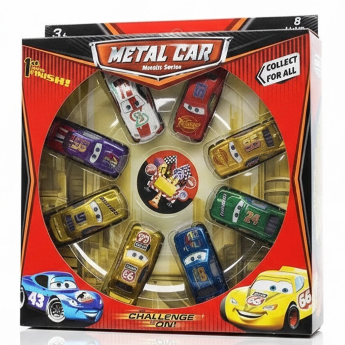 BEREN BRN-2455 METAL ARABA 8Lİ METALİK (96)