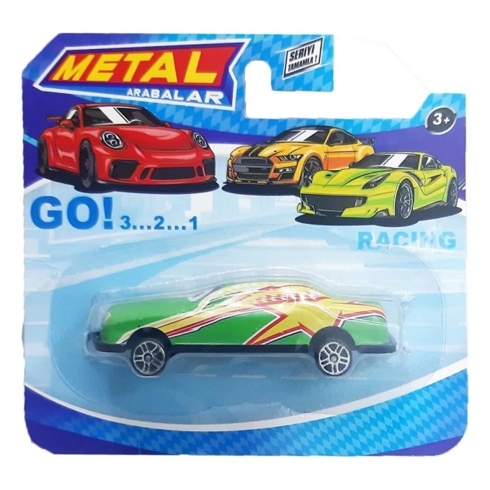 BEREN BRN-2462 TEKLİ KARTELA METALİK ARABA (144)