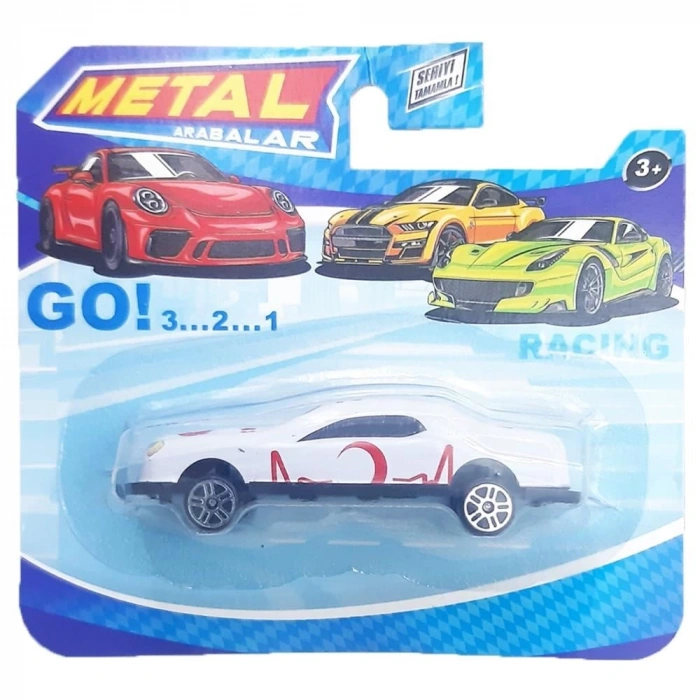 BEREN BRN-2462 TEKLİ KARTELA METALİK ARABA (144)