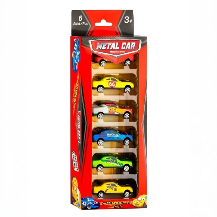 BEREN BRN-2493 METAL ARABA 6LI MQUEEN (120)