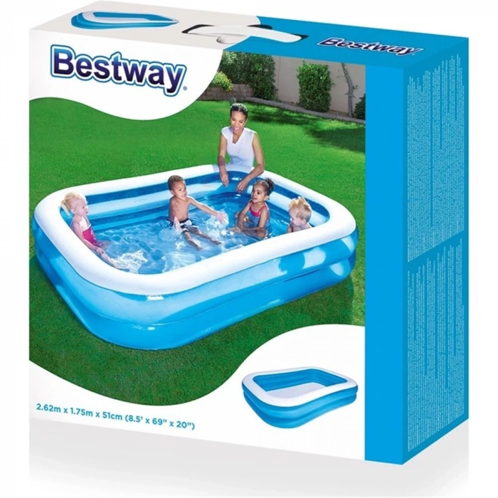 BESTWAY BW54006 262*175*51CM HAVUZ DİKDÖRTGEN(3)