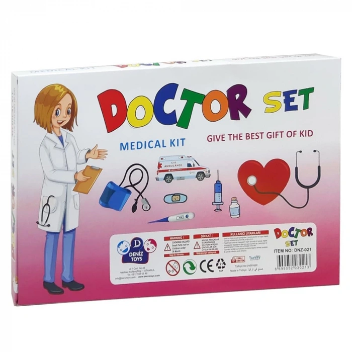 BEYAZ DNZ-021 KUTULU DOKTOR SETİ (60)