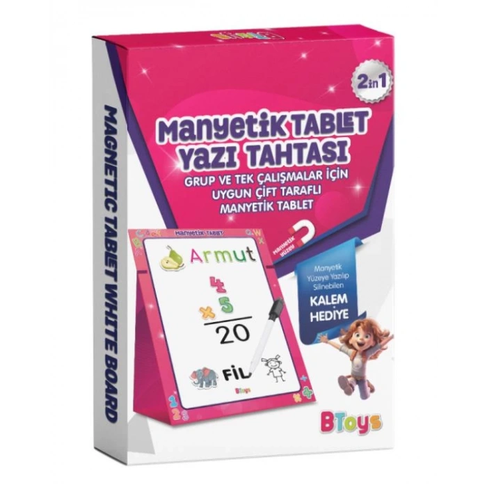 BİFİKİR 326088 MANYETİK TABLET KIZ
