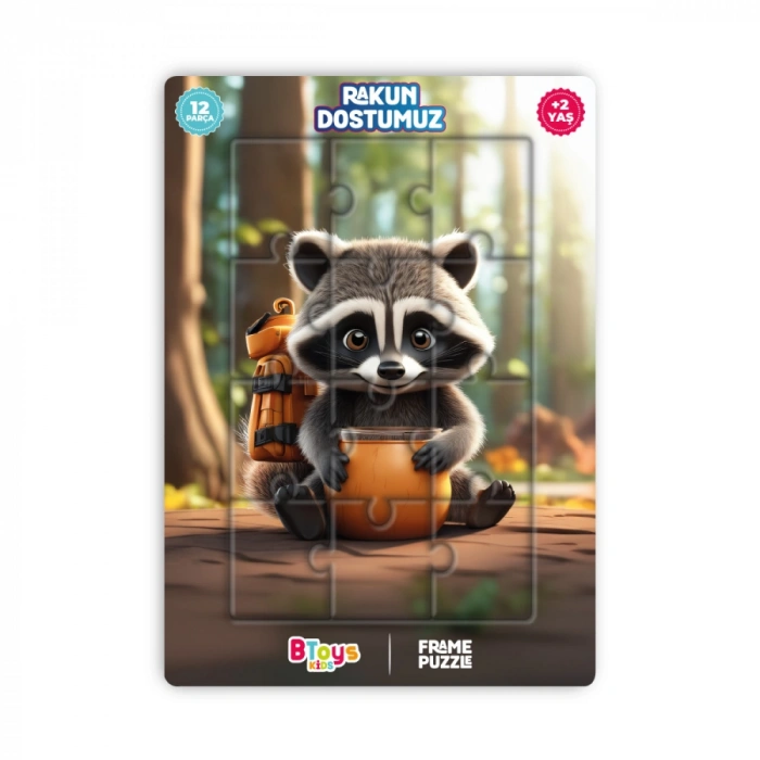 BİFİKİR BT-P9128 RAKUN DOSTUMUZ