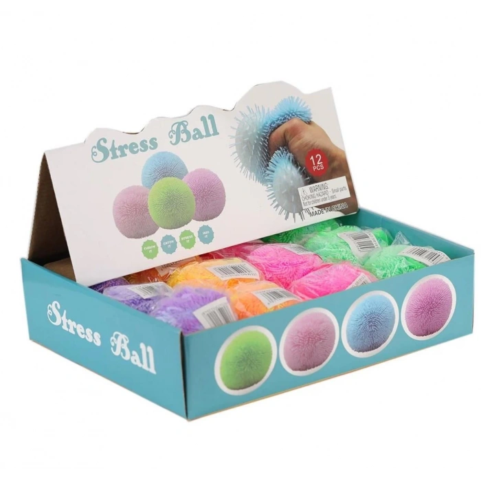 BİLAL TOYS SR1813-3 9CM DİKENLİ ELASTİK TOP (144)