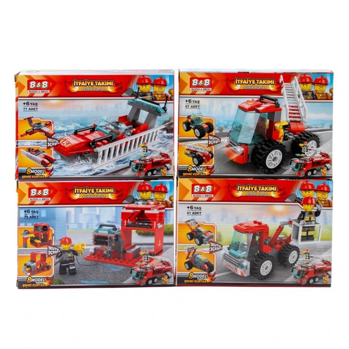 BİRLİK 8611-1-2-3-4-5-6-7-8 İTFAİYE TAKIMI 8 MODEL (72)