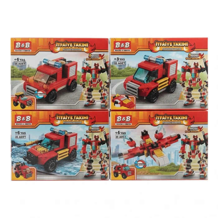 BİRLİK 8616-1-2-3-4-5-6-7 İTFAİYE TAKIMI 8 MODEL (72)