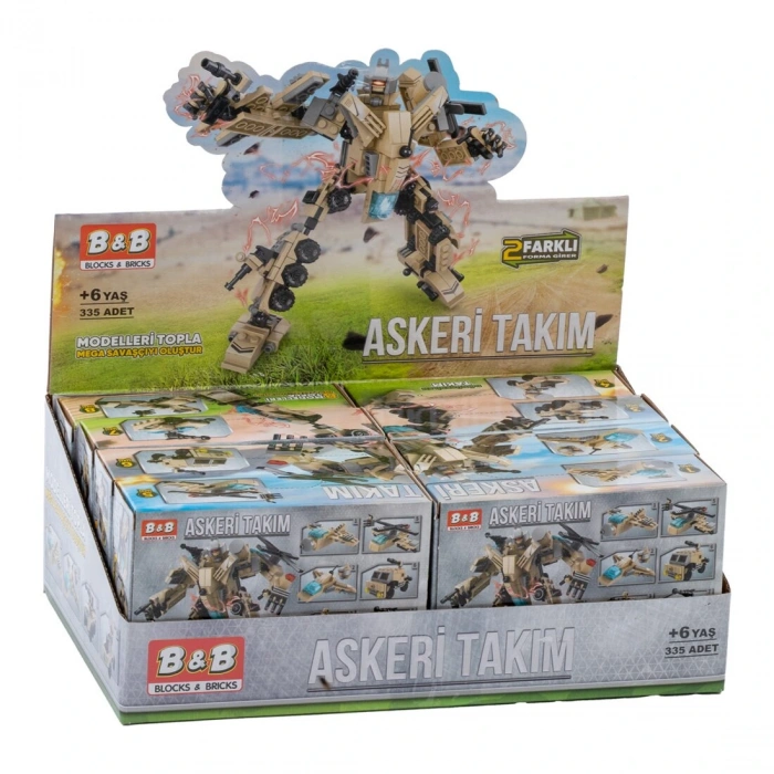 BİRLİK 8617-1-2-3-4-5-6-7-8 2 FORMA DÖNÜŞEBİLEN ASKERİ TAKIM (144)