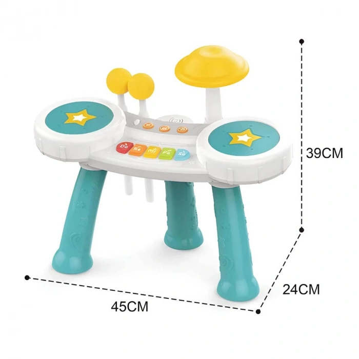 BİRLİK HE0525/HE0526 KÜÇÜK MÜZİSYEN SETİM PİANO & BATERY (12)