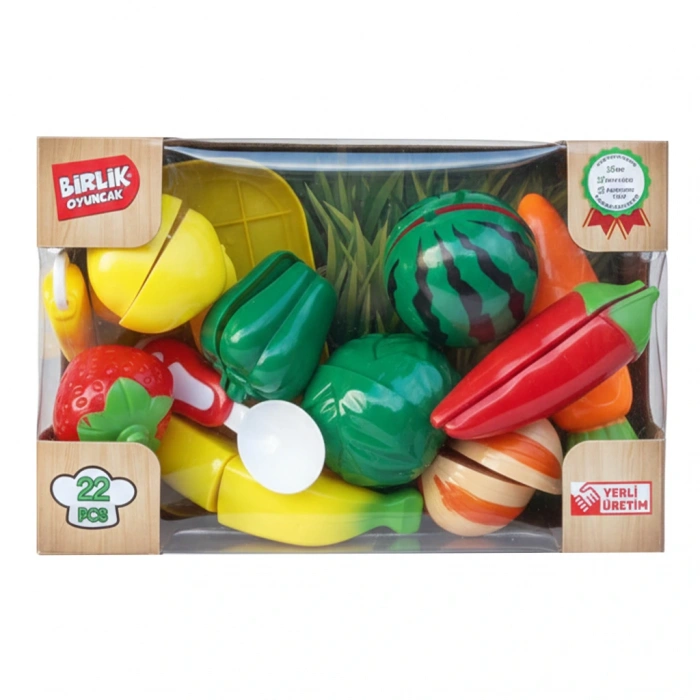 BİRLİK URT007-KUTU-2A/B 22 PCS KESİLE.SEBZE&MEYVE (24)