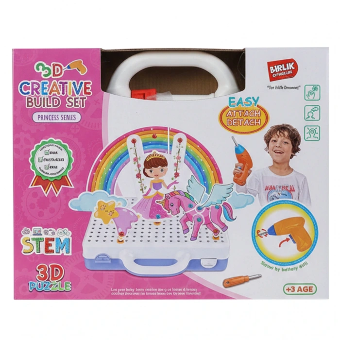 BİRLİK URT014-006 3D STEAM EĞİTİCİ MATKAP SETİ UNİCORN (24)