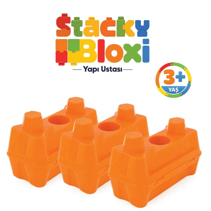 BİRLİK URT049-003 STACKBLOXI YAPI USTASI 5Lİ BÜYÜK PAKET (12)