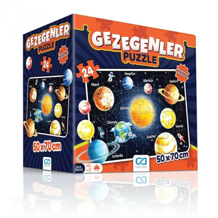 CA 5026 GEZEGENLER EĞİTİCİ PUZZLE