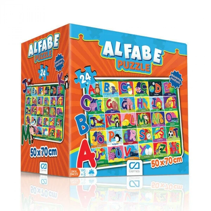 CA. 5027 ALFABE EĞİTİCİ PUZZLE