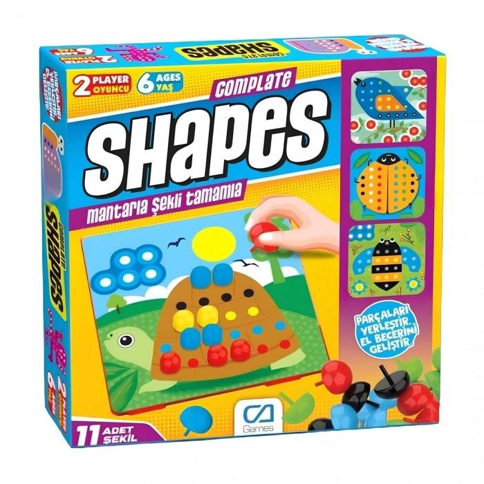 CA CALPS-5284 CA GAMES COMPLATE SHAPES