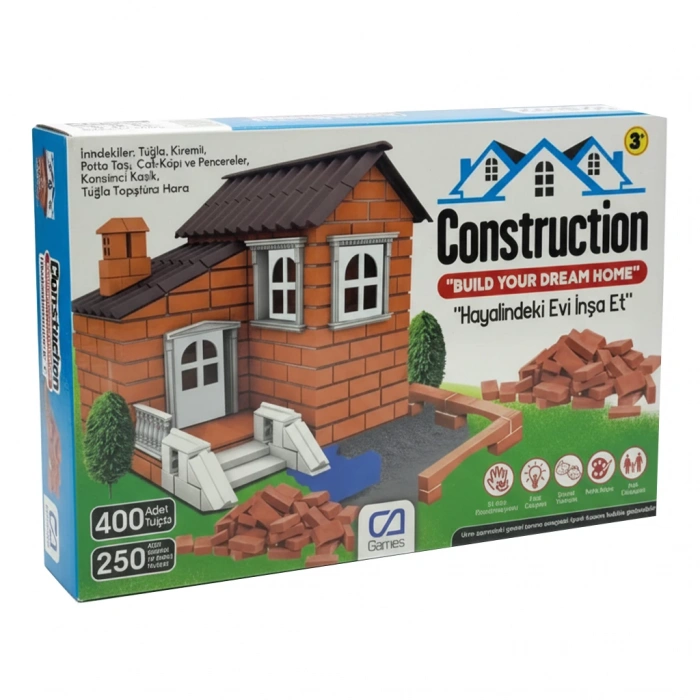 CA GAMES CALPS-5285 CONSTRUCTION TUĞLA EV