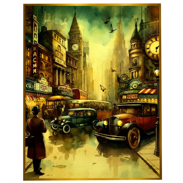 CA PUZZLE CA.7106 ZAMAN YOLCUSU PUZZLE 1000