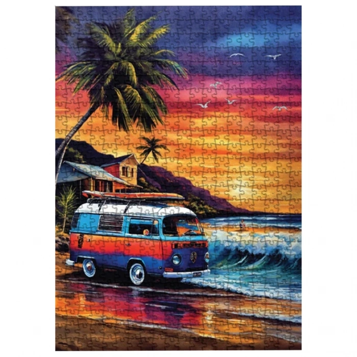 CA PUZZLE CA.7526 SAHİLDEKİ KARAVAN PUZZLE 500