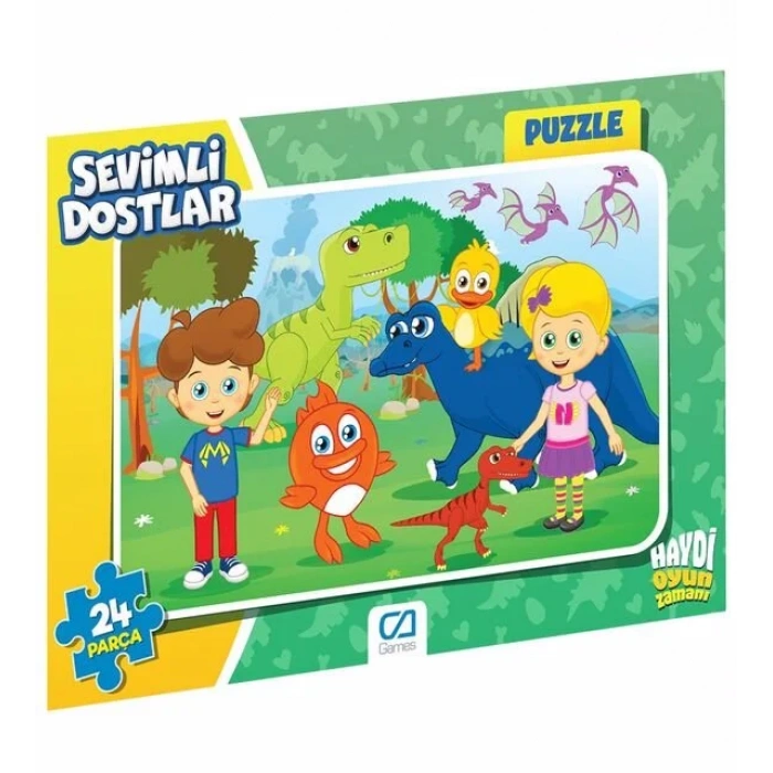 CA PUZZLE CA.5121 CA.5122 SEVİMLİ DOSTLAR FRAME PUZZLE