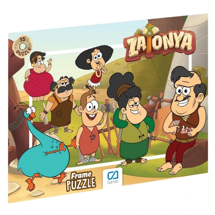 CA PUZZLE CA.5143-5144 ZATONYA FRAME PUZZLE 35