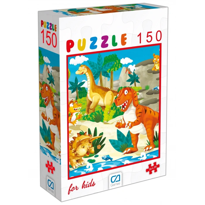 CA PUZZLE CA.6104 DİNAZORLAR PUZZLE 150 PARÇA