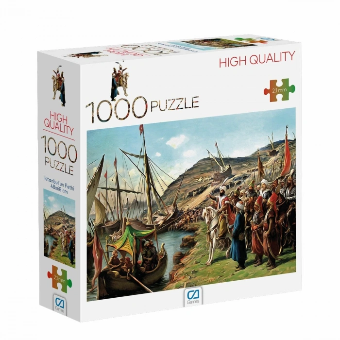 CA PUZZLE CA.7039 İSTANBULUN FETHİ 1000 PARÇA PUZZLE