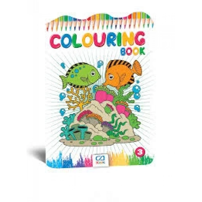 CA PUZZLE CAKTP-1011-1012-1013-1014 COLOURING BOOK BOYAMA KİTABI