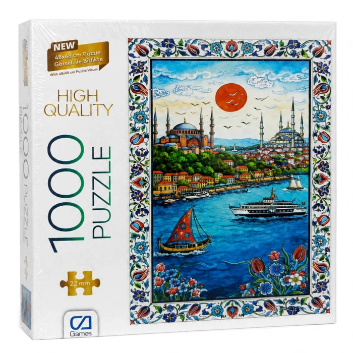CA1000-7110 CA GAMES İSTANBUL BOĞAZI PUZZLE 1000