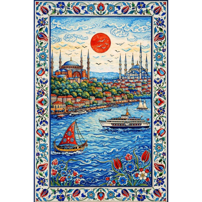 CA1000-7110 CA GAMES İSTANBUL BOĞAZI PUZZLE 1000