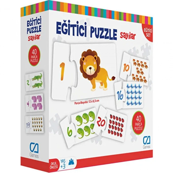 CA.5031 EĞİTİCİ PUZZLE SAYILAR