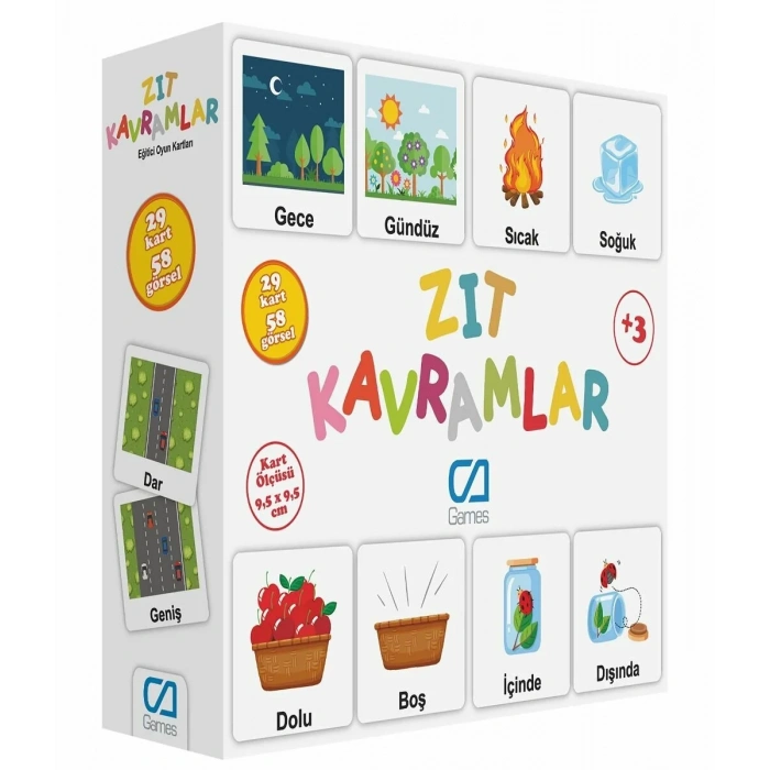 CA.5045 EĞİTİCİ ZIT KAVRAMLAR