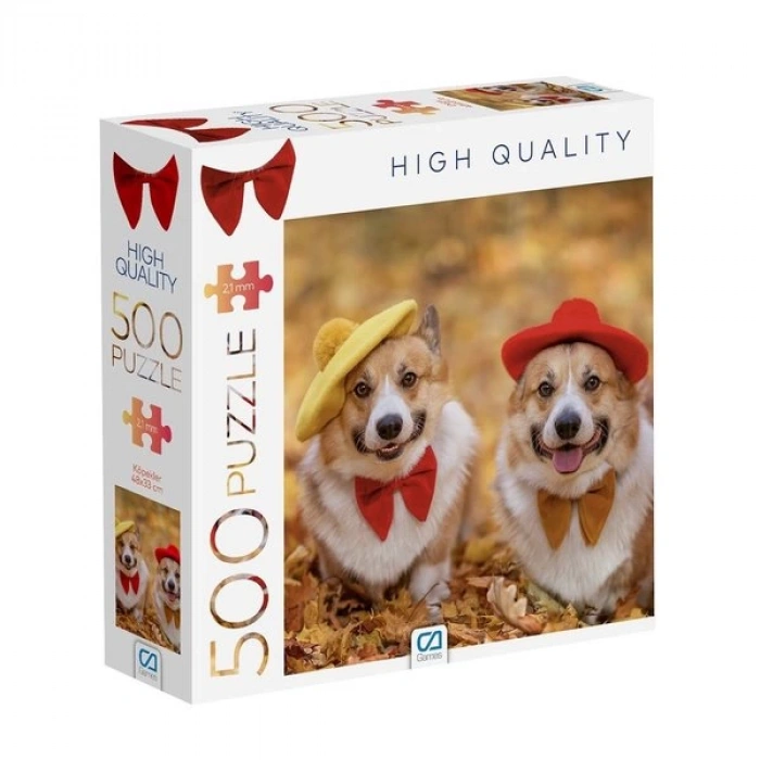 CA.7509 KÖPEKLER 500 PARÇA PUZZLE