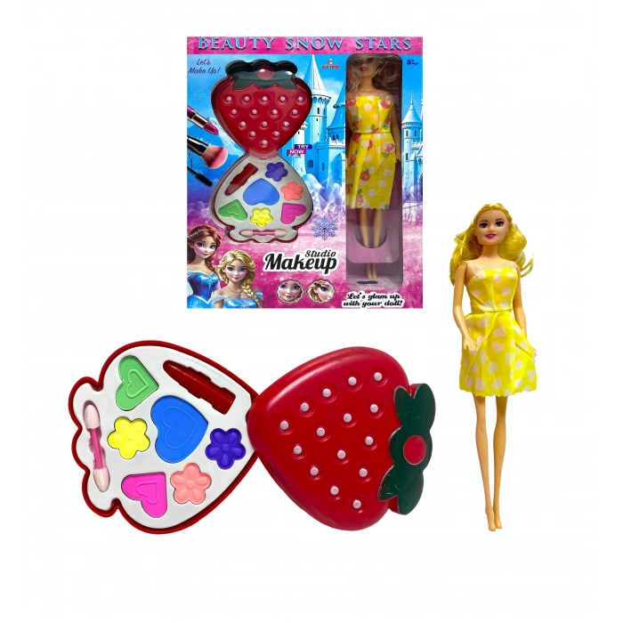 ÇALKAN ÇLK-424 BEBEKLİ ÇİLEK TEKLİ MAKYAJ SETİ (75)